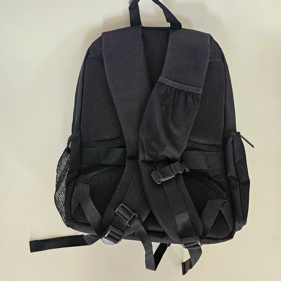 Preferred Nation Outdoor Black Solar Travel Commute Backpack - Picture 5 of 11